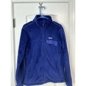 PATAGONIA Dark Blue Re-Tool Full Zip Jacket Women's L